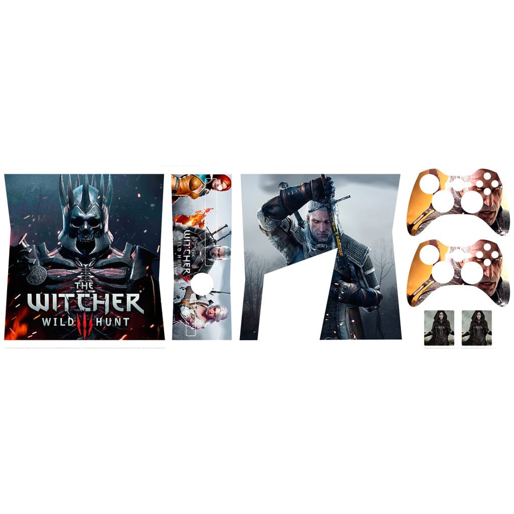 Skin Adesiva Xbox 360 Slim - The Witcher 3
