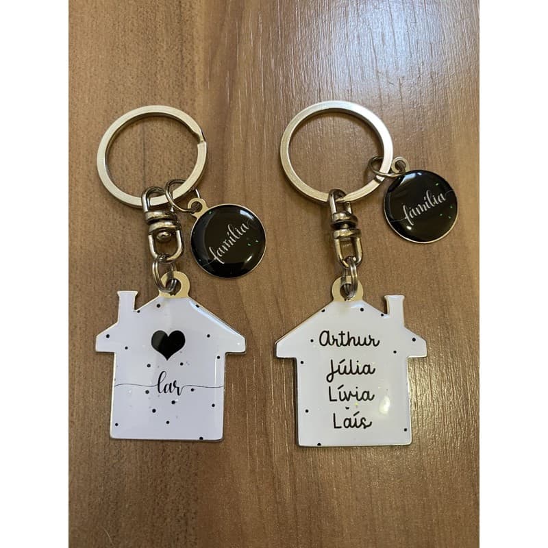 Chaveiro Formato Casa