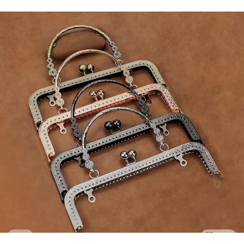 Fecho da Vovó  para bolsa - 20 cm - Reto