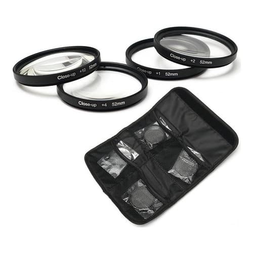 Kit filtro Macro Close-up 37mm 40.5mm 43mm 46mm 49mm 52mm 55mm 58mm 62mm 67mm 72mm 77mm 82mm