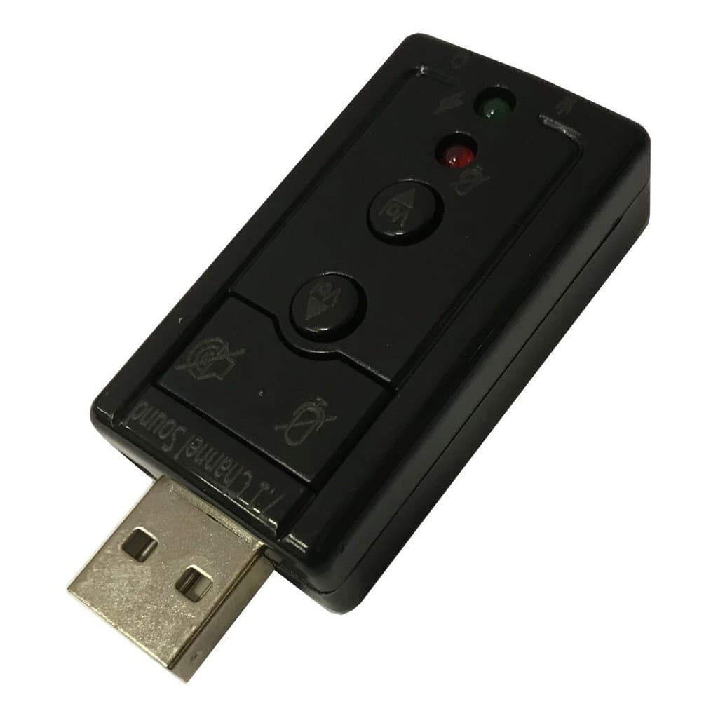 PLACA DE SOM USB X P2 7.1 SOUNDVOICE LITE SOUNDCASTING 500