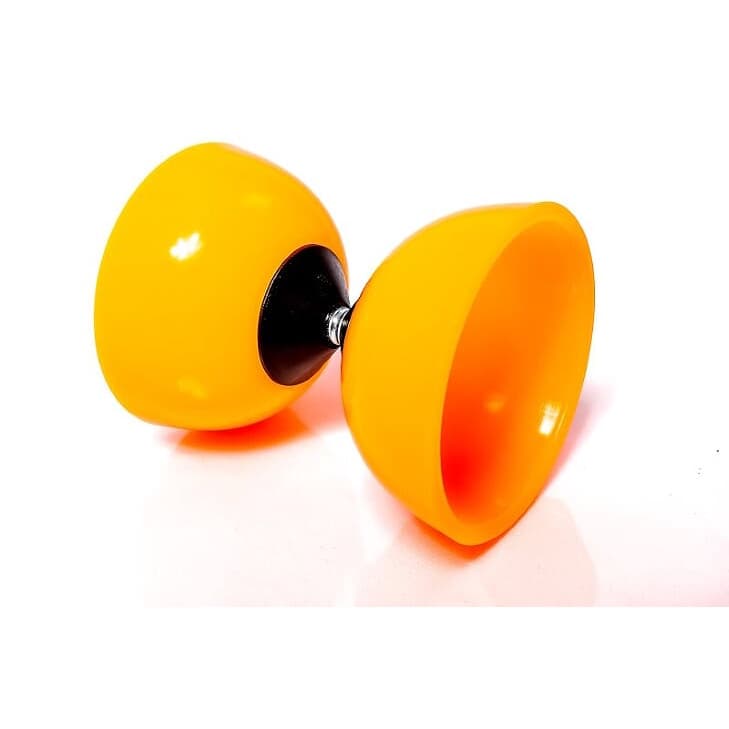 Diabolo Profissional Verde Fluorescente Malabares Brinquedos ao Ar Livre + Baqueta De Plástico