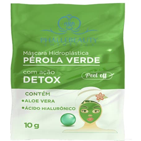 Máscara Facial Hidraplástica Pérola Verde PhálleBeauty PH0514