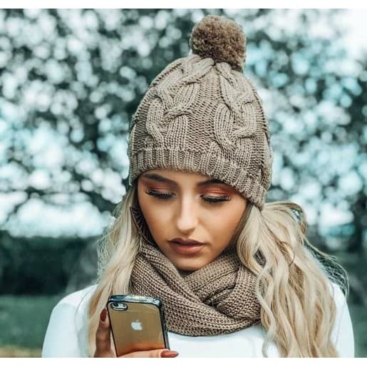 Gola de lã Quentinha Moda 2 Voltas