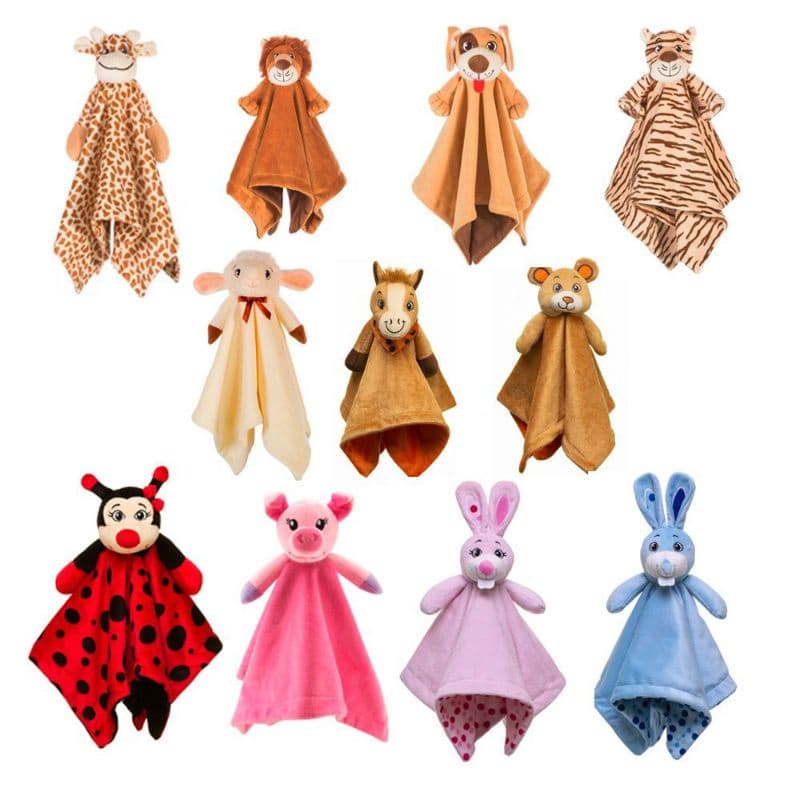 Naninhas Para bebê Com Porta Chupeta Bichinhos 100% Algodão Diversas Estampas