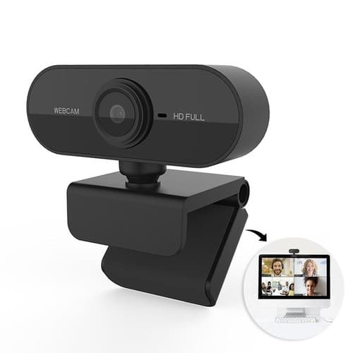 Camera web Cam Hd 1080p Megapixels Usb 2.0 Webcam  Com Microfone Para Computador / Pc Laptops