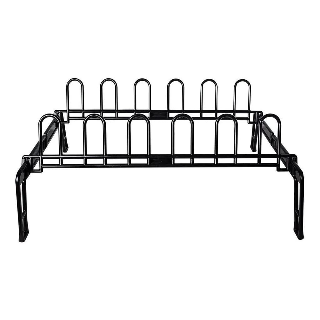 Sapateira para 9 pares de sapatos - Preto - Secalux