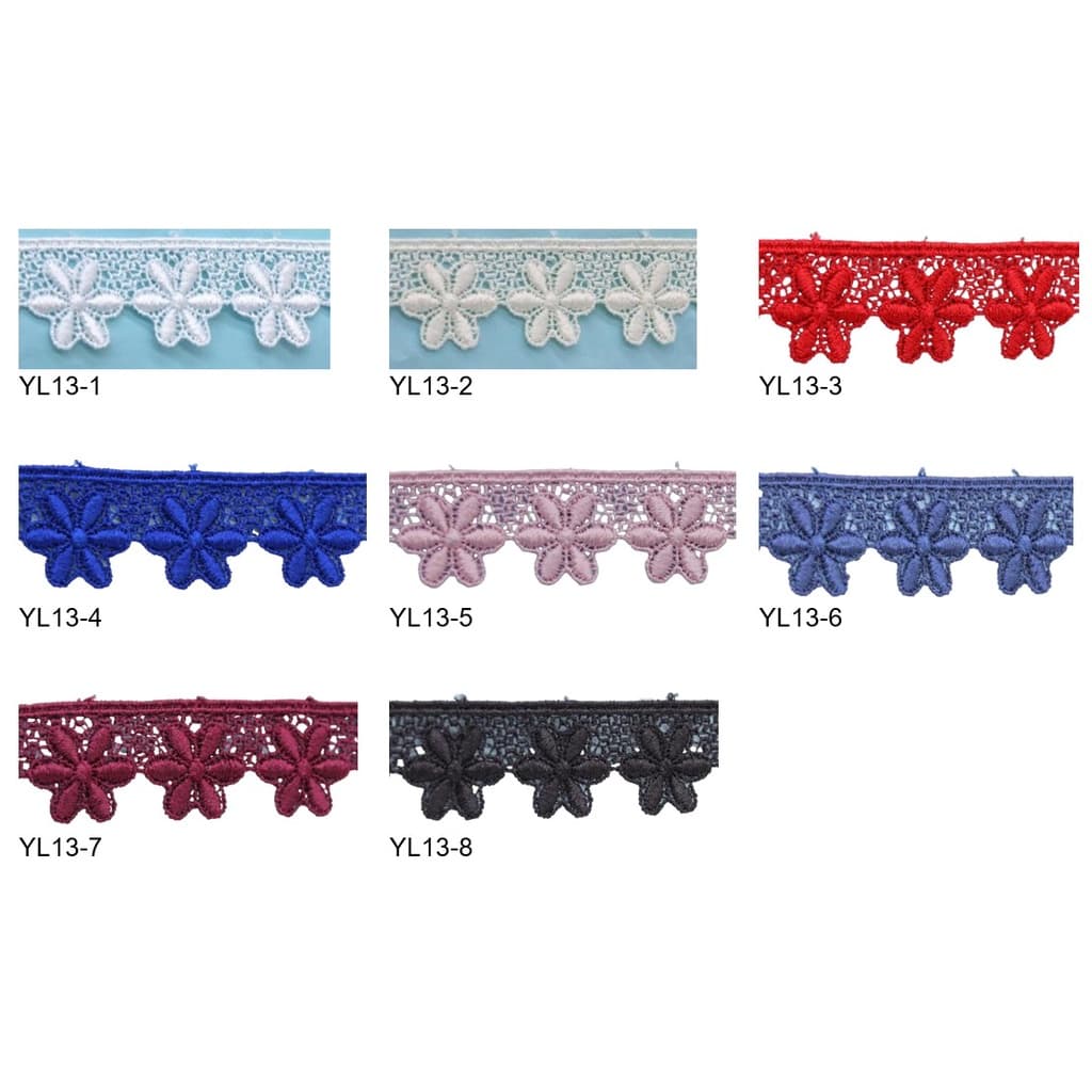 Renda Guipir YL13 – 1,5cm x 13,7m | Acabamento Fino, Costura, Artesanato