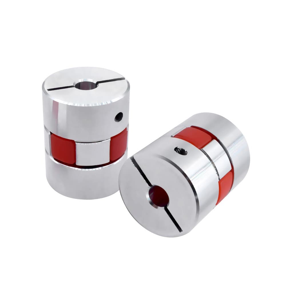 Acoplamento Flexível D20 L25 8x8 - Tipo Jaw