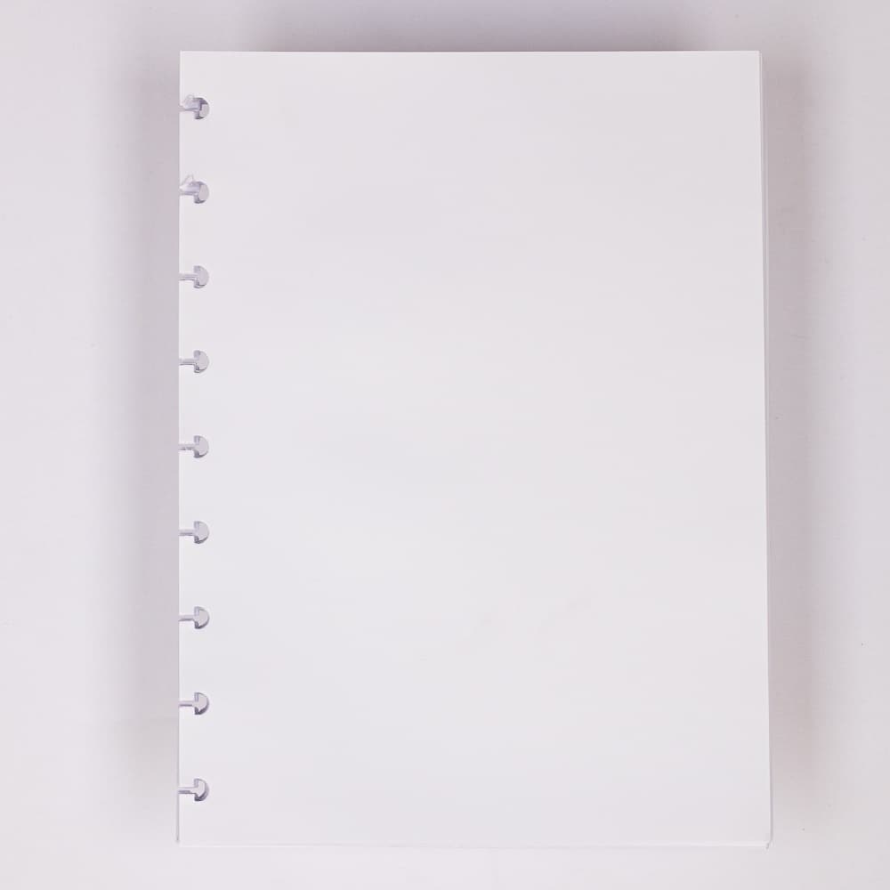 Refil 120g Branco/Liso Lettering/Artes / Impressão