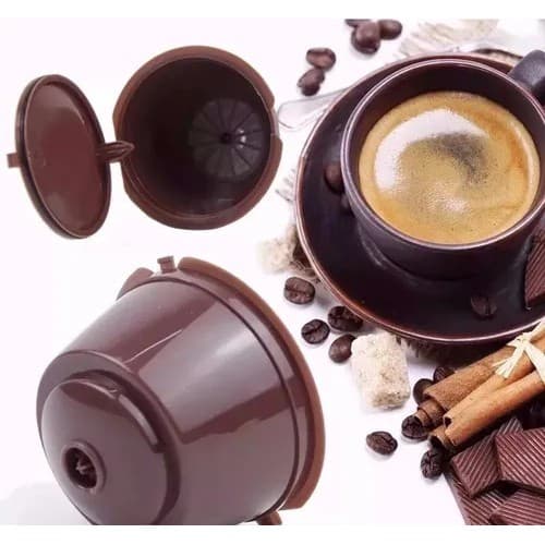 Kit 3 Cápsulas Reutilizável Dolce Gusto Recarregável