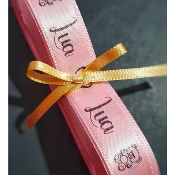 Fita de Cetim Personalizada 15MM - 5 Metros