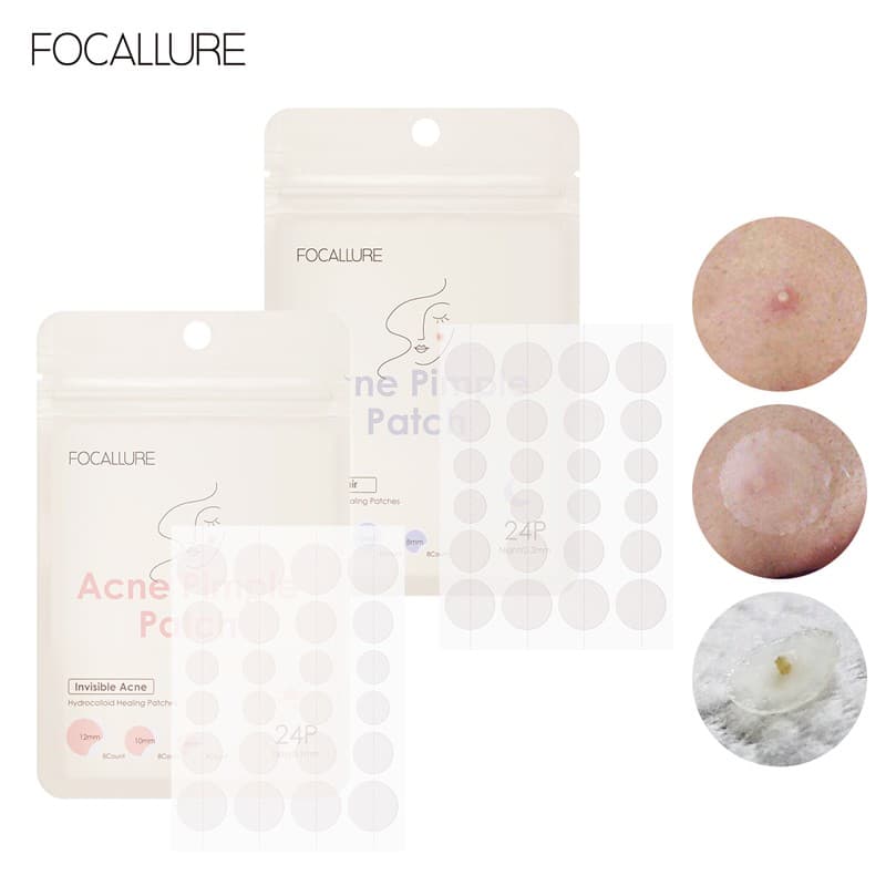 Conjunto Focallure Patch Acne Tratamenta De Manchas Cuirados Com Uma Pele Reparo De Acne Prova D 'Gua 24p