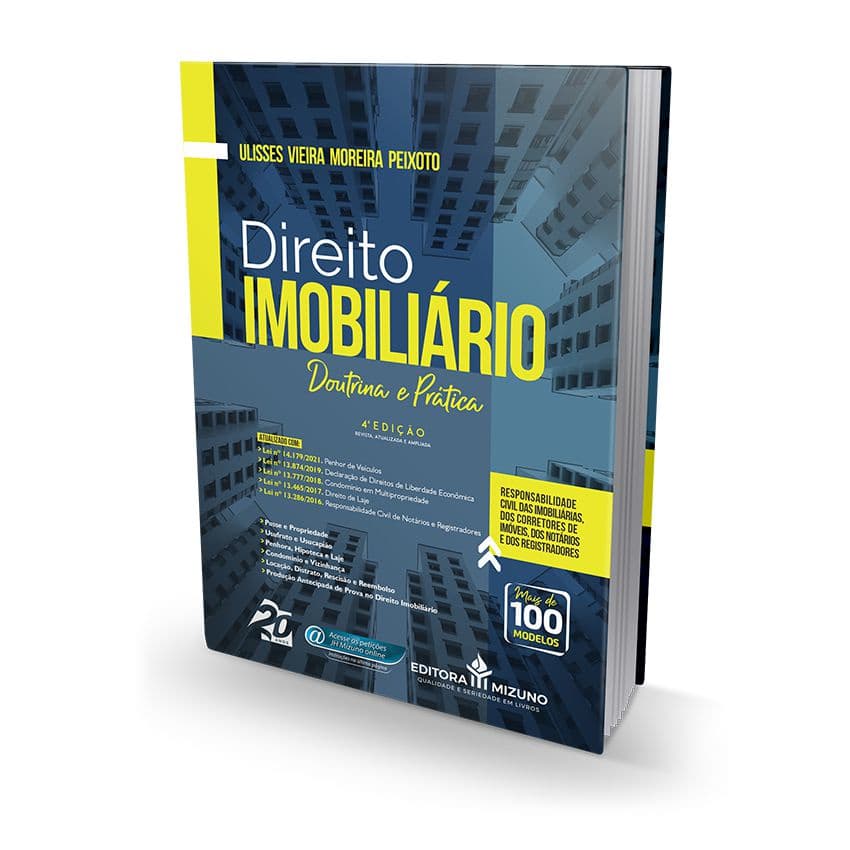 Direito Imobiliário - 4ª Edição - 2022 - Livro para Advogado OAB Concursos Públicos Jurídico