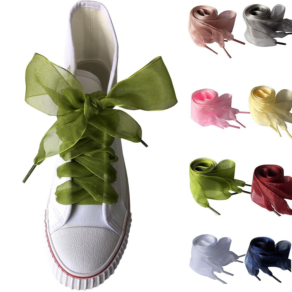 Cadarços De Organza 4cm / 140cm Para Sapatos Casuais / Tênis