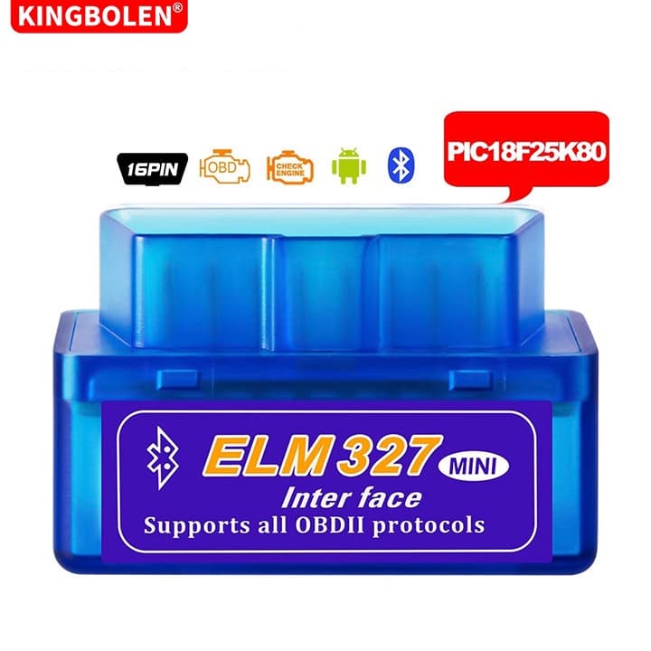 【Entrega no mesmo dia】OBD2Scanner Super Mini ELM327 V1.5 Bluetooth com scanner PIC18F25K80 ELM 327 Bluetooth V1.5 OBD2 com suporte para TODOS os protocolos OBD2 OBD