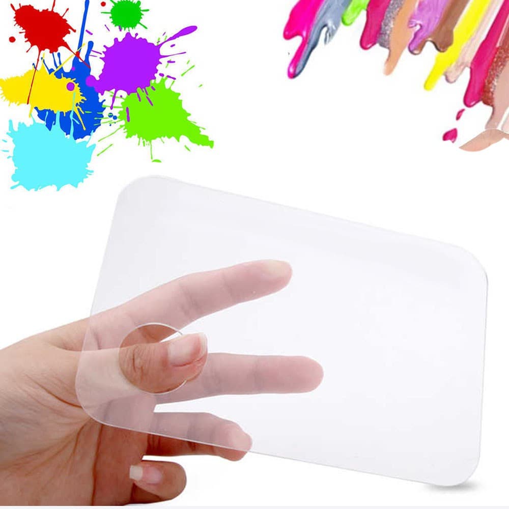 Placa Paleta para Misturar Maquiagem Esmalte Sombra Batom