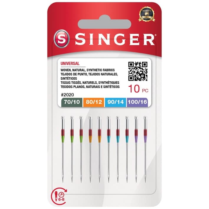 Agulha Singer Máquina Costura Doméstica 2020 MISTA 10UND
