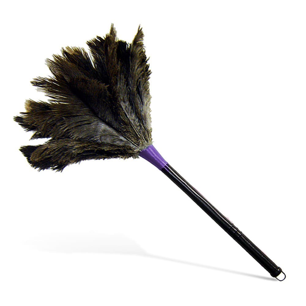 Espanador de Pena 32 cm, Ideal para Tirar poeira