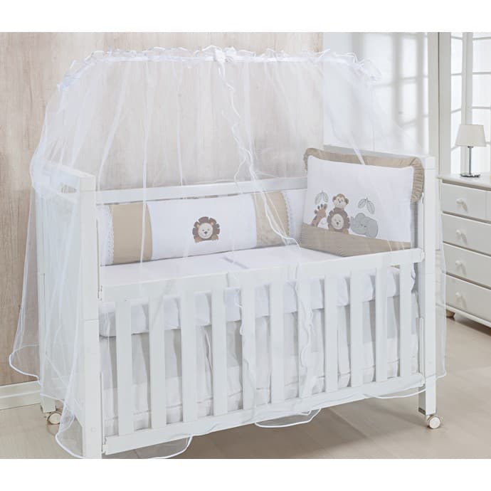 Mosqueteiro Berço Tela Mosquiteira Cortinado Rede Bebe Mosquiteiro para Berco Nacional e Americano