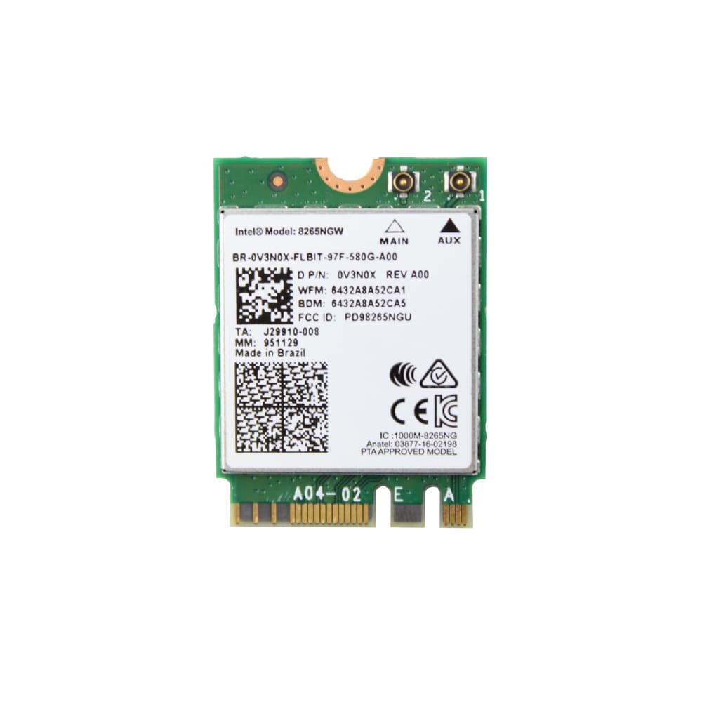 Placa Wifi Bluetooth Dell 0v3n0x 8265ngw Ngff M.2 Dell 3050