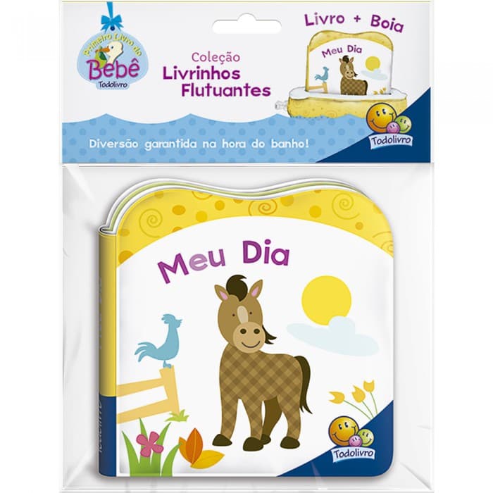 Livrinhos Flutuantes: Meu Dia - livro de banho