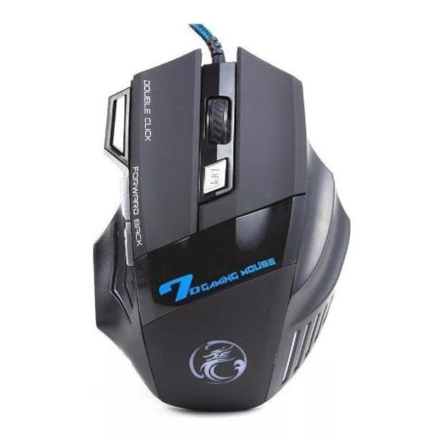 Mouse gamer para jogo computador X7 USB LED laser Botões Profissional