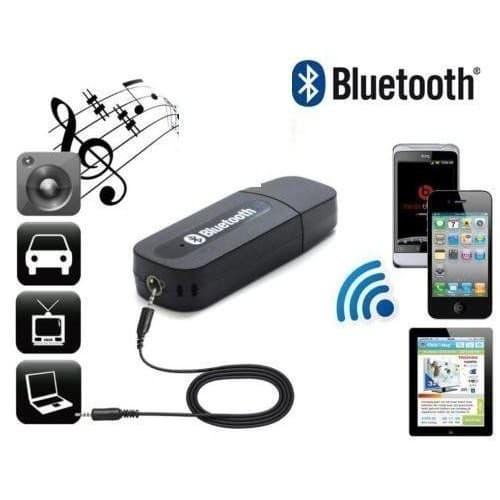 Adptador Bluetooth Recptor Música Saída Auxiliar P2 USB
