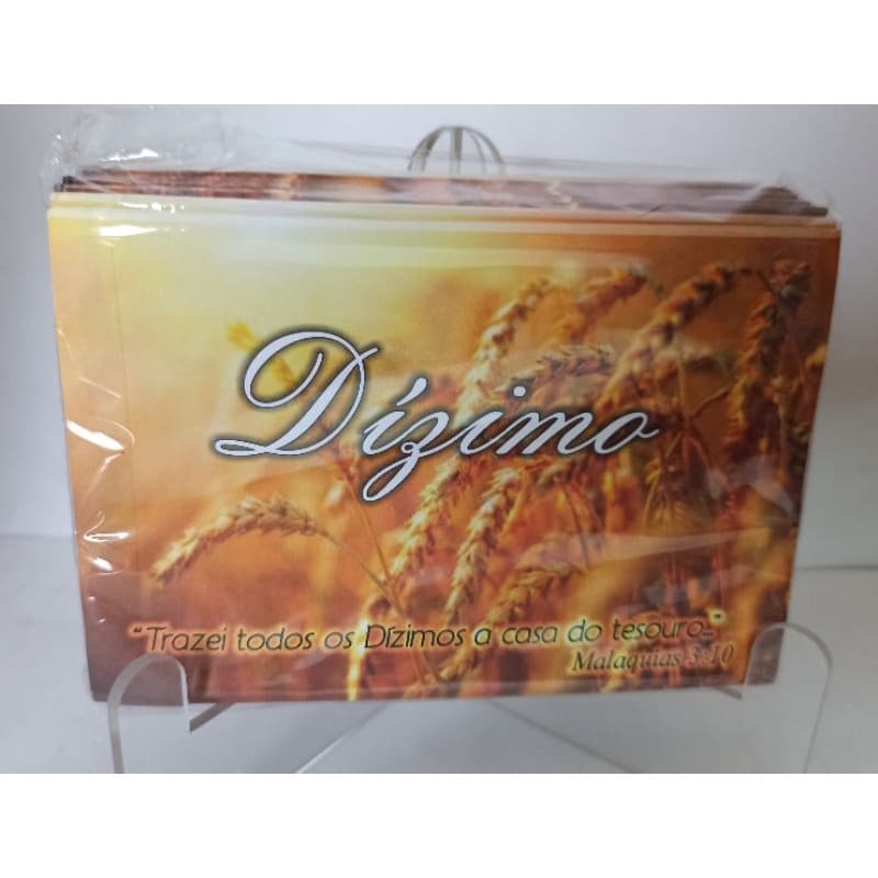 Envelopes de Dízimos com 100 unidades