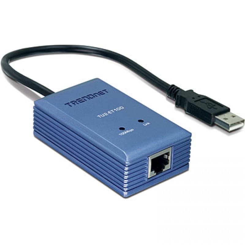 TU2-ET100 - Outros - 2210/100 Mbps RJ45 USB 3.0 TRENDNET
