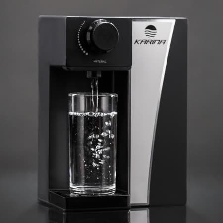 Filtro De Agua Natural Preto Purificador De Agua  -  Não Elétrico