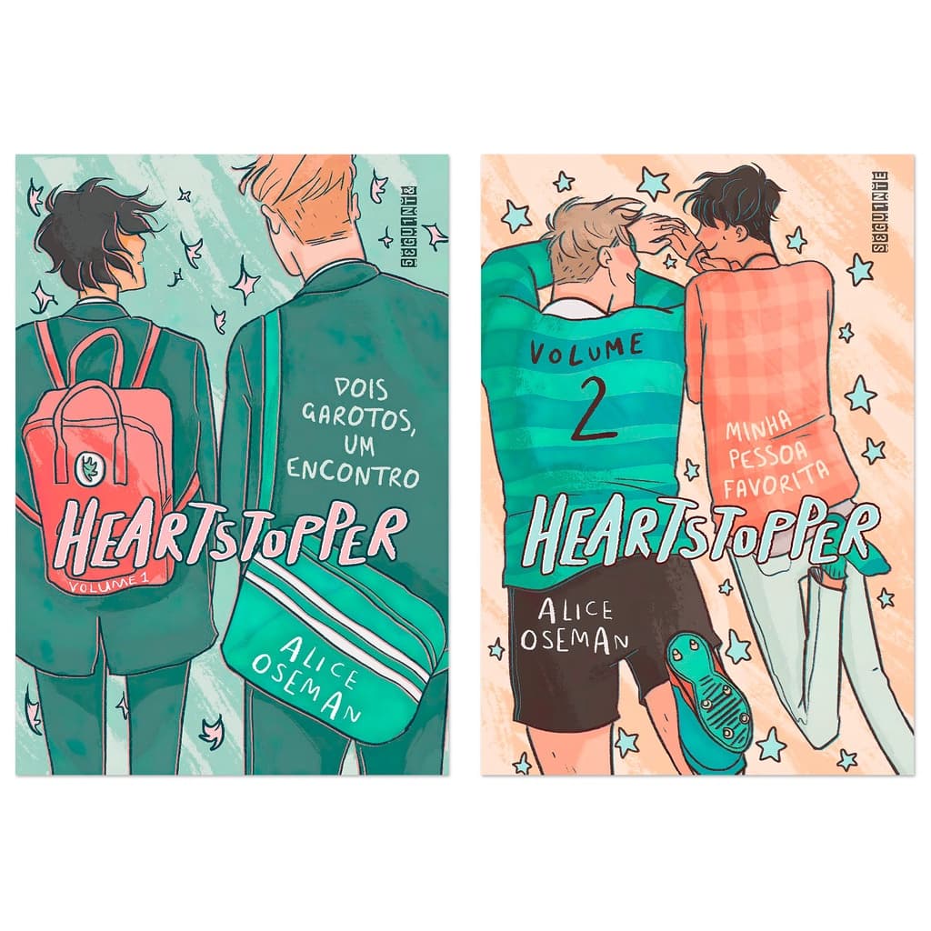 Heartstopper - Vol. 1 e Vol. 2 ( Dois Garotos, Um Encontro | Minha Pessoa Favorita )