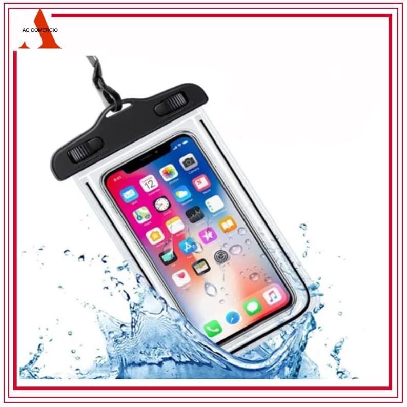 Bolsa Case Prova Dágua Celular Universal Impermeável Oferta