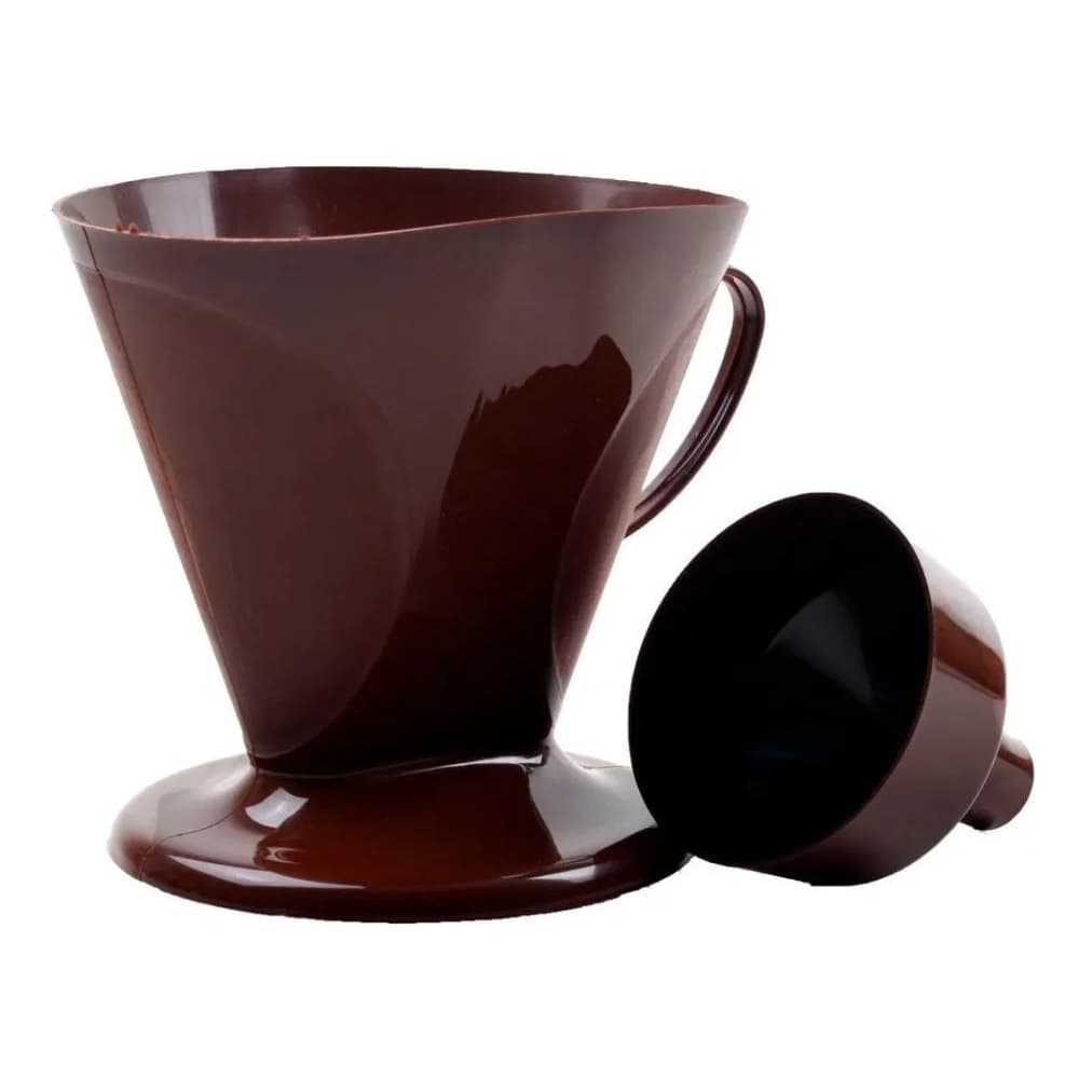 Porta Filtro De Café Coador 103 Com Adaptador Para Garrafa