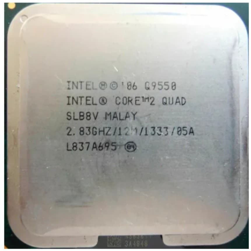 Processador Intel 775 Core 2 Quad Q9550 12mb 2.83ghz 1333mhz Novidade Imperdivel