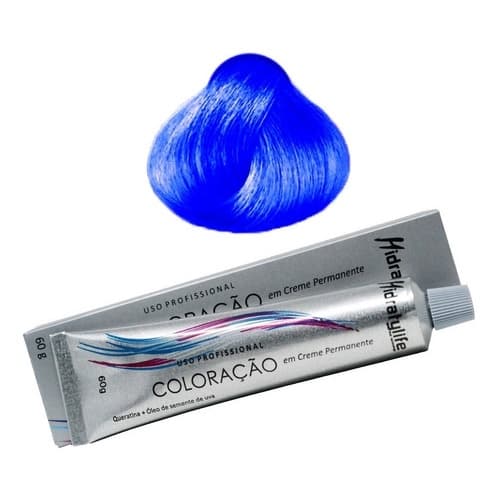 Coloração Azul Tintura Permanente