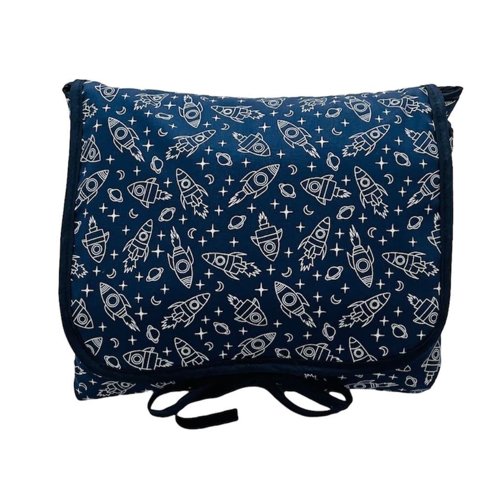 Trocador De Bebê Portátil Com Bolso Impermeável Dobrável - Promoção Varias Cores Nenem