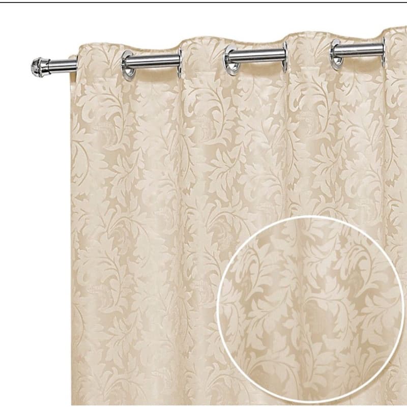 CORTINA JACQUARD SALA E QUARTO 3,00 X 2,60 ESTICADA PROMOÇÃO