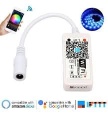 Controle Wi-Fi Fita LED RGB IOS Android Alexa Google