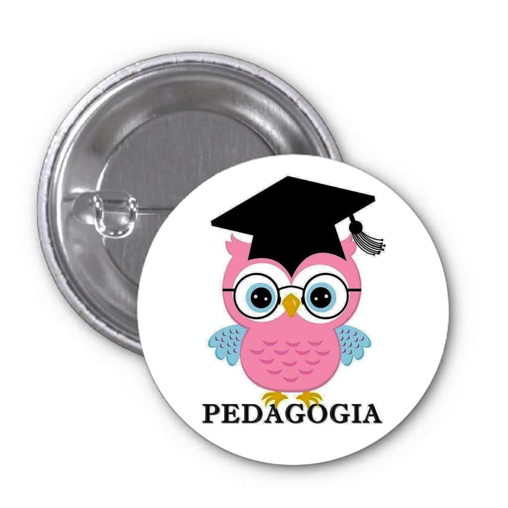 Boton Pedagogia Pedagogo 4,5 cm