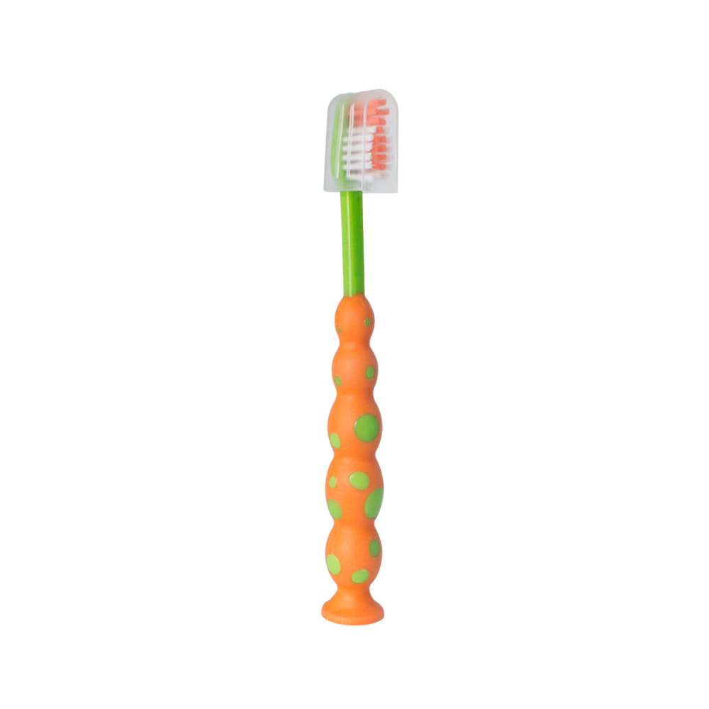 Escova Dental Infantil Laranja Baby Bath