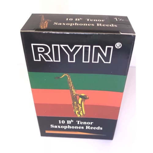 Caixa Palheta Sax Tenor 1,5 10 Unidades Riyin