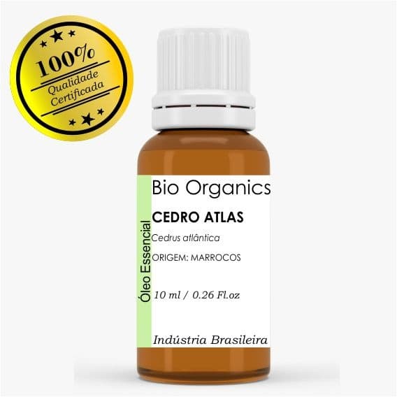 Óleo Essencial De Cedro Atlas 10ml