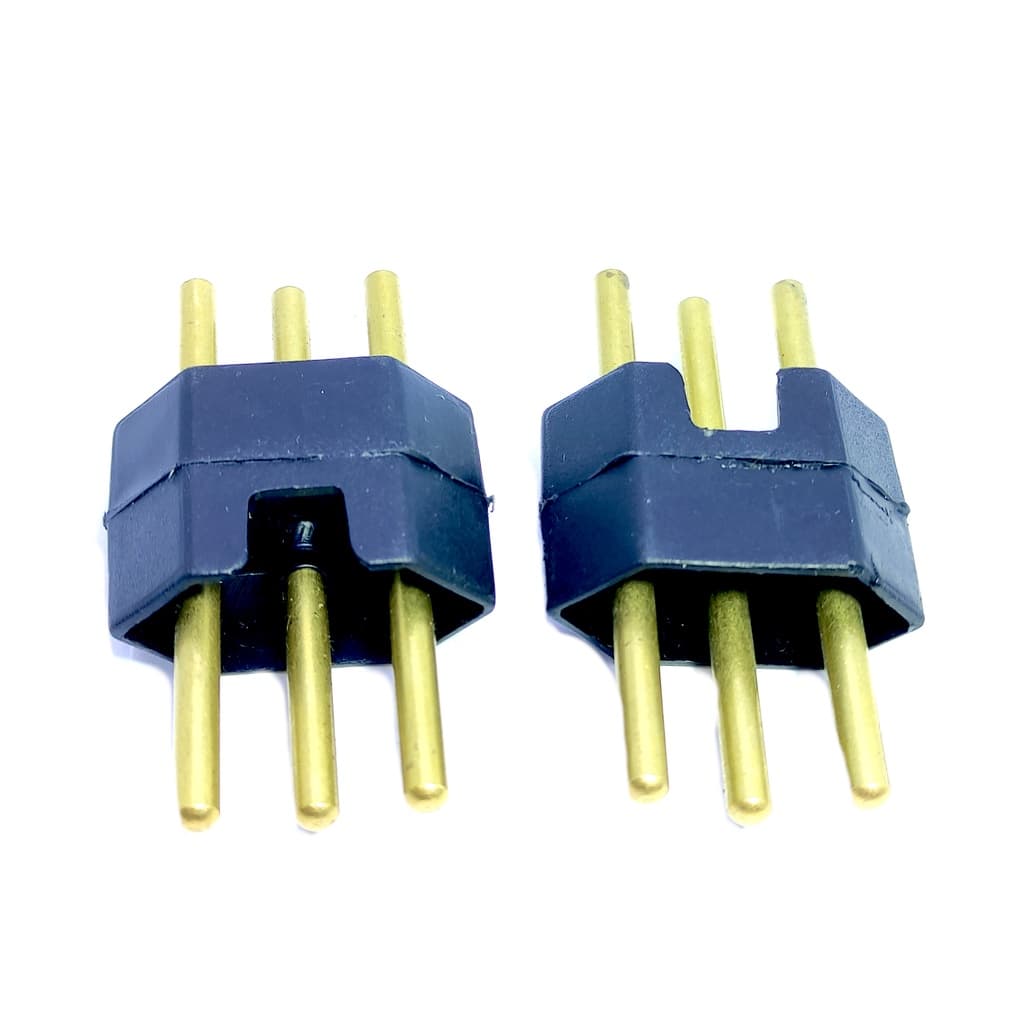 Adaptador 20A de 6 Pinos Ligação De Cabo De Auto Transformador a Rede Elétrica.  Pinos = 4,8mm = 20A