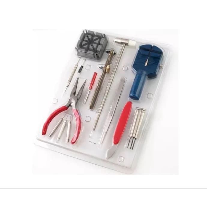 Kits De Ferramentas Para Relógios Relojoeiro C/ 16 Peças