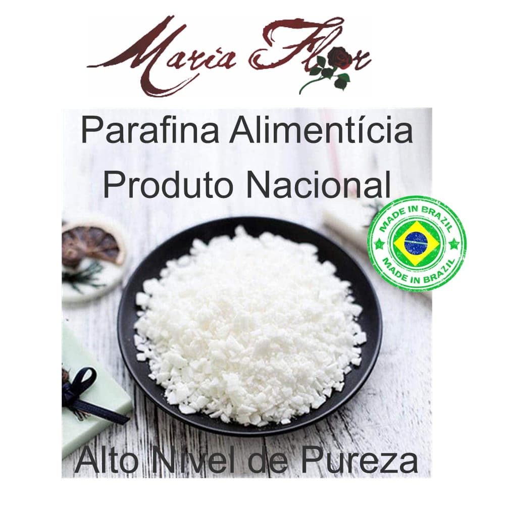Parafina 100% Alimentícia Doces Culinária - 1kg