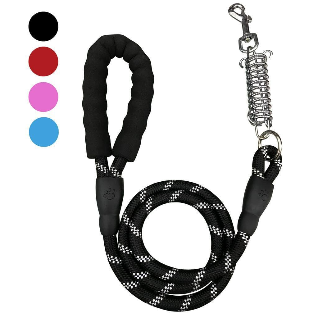 Guia De Passeio Com Mola Amortecedor Resistente Cachorro Grande Médio Porte LR-0137