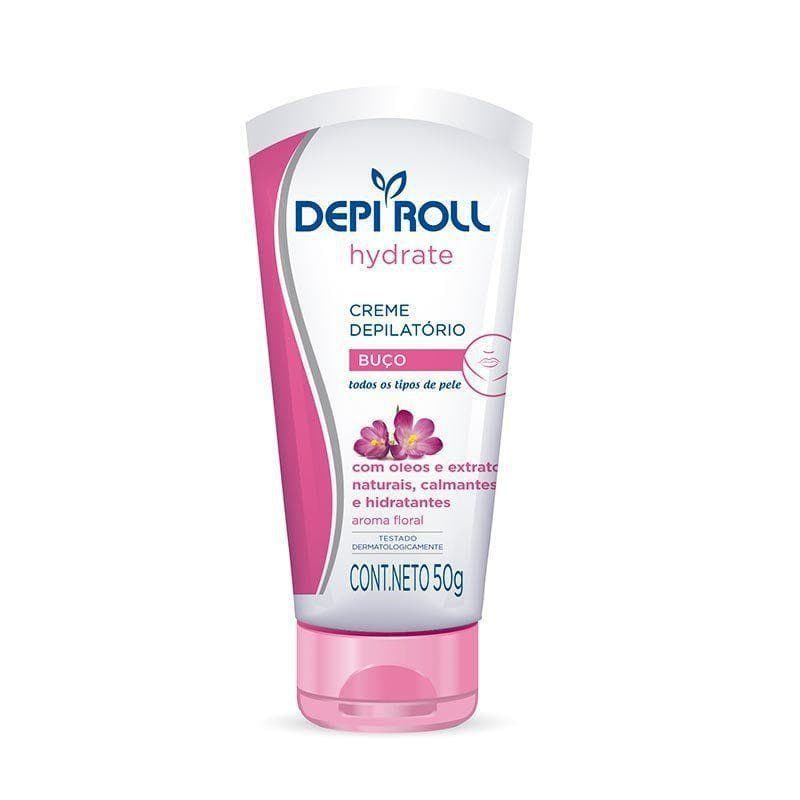 Creme Depilatório DepiRoll Buço Floral 50g