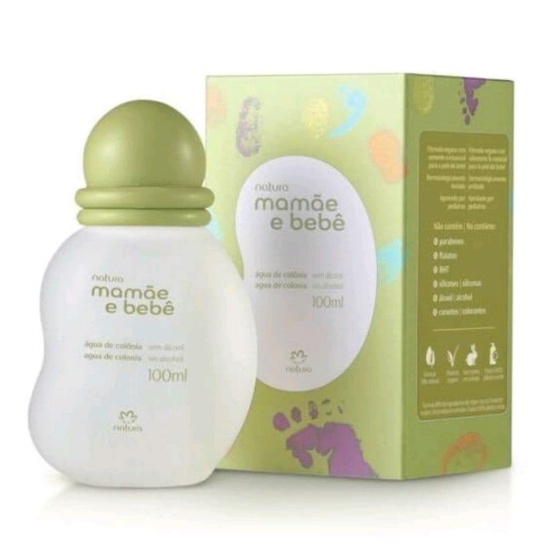 Água de Colônia Natura Mamãe e Bebê 100ml