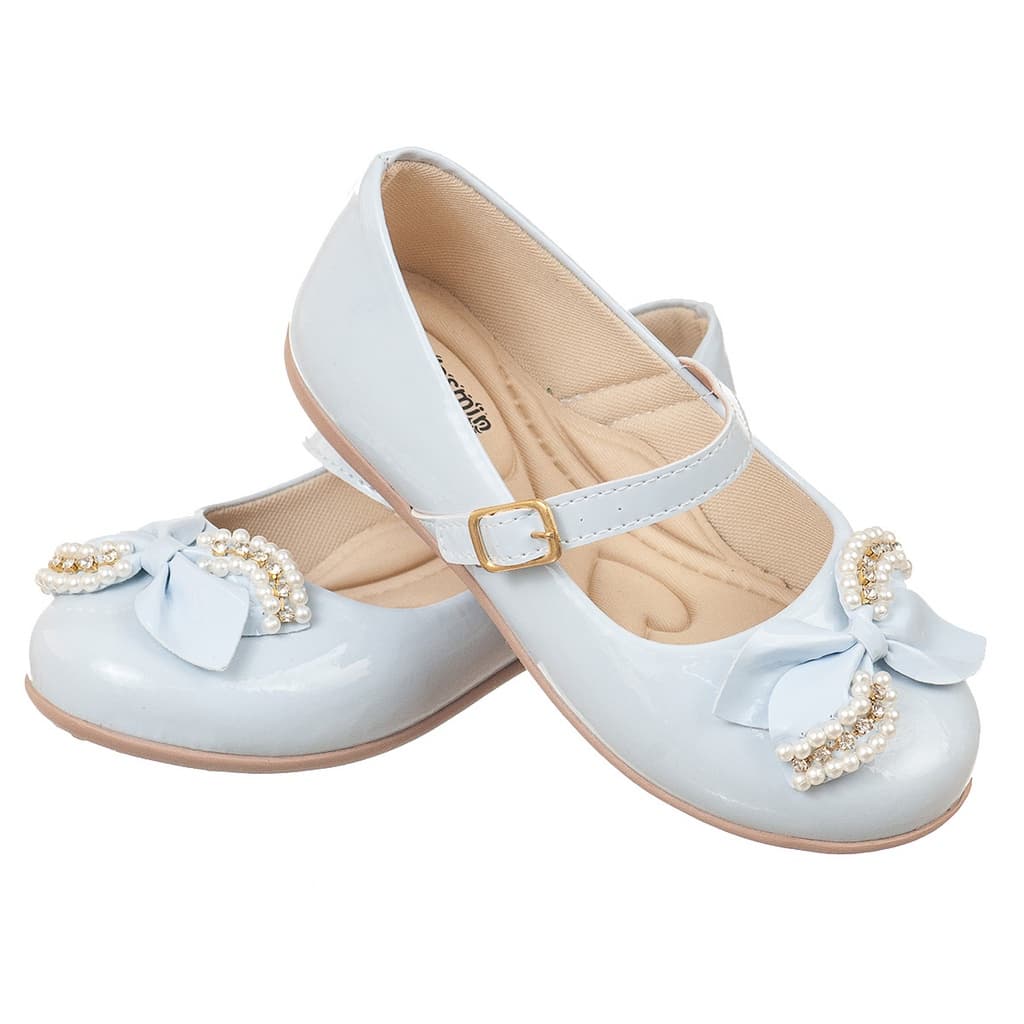 Sapatilha infantil feminina menina moda casual moderna SAPATILHA laço strass